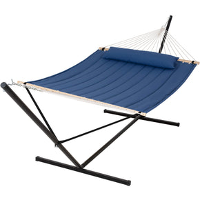 hammock with stand#color_navy