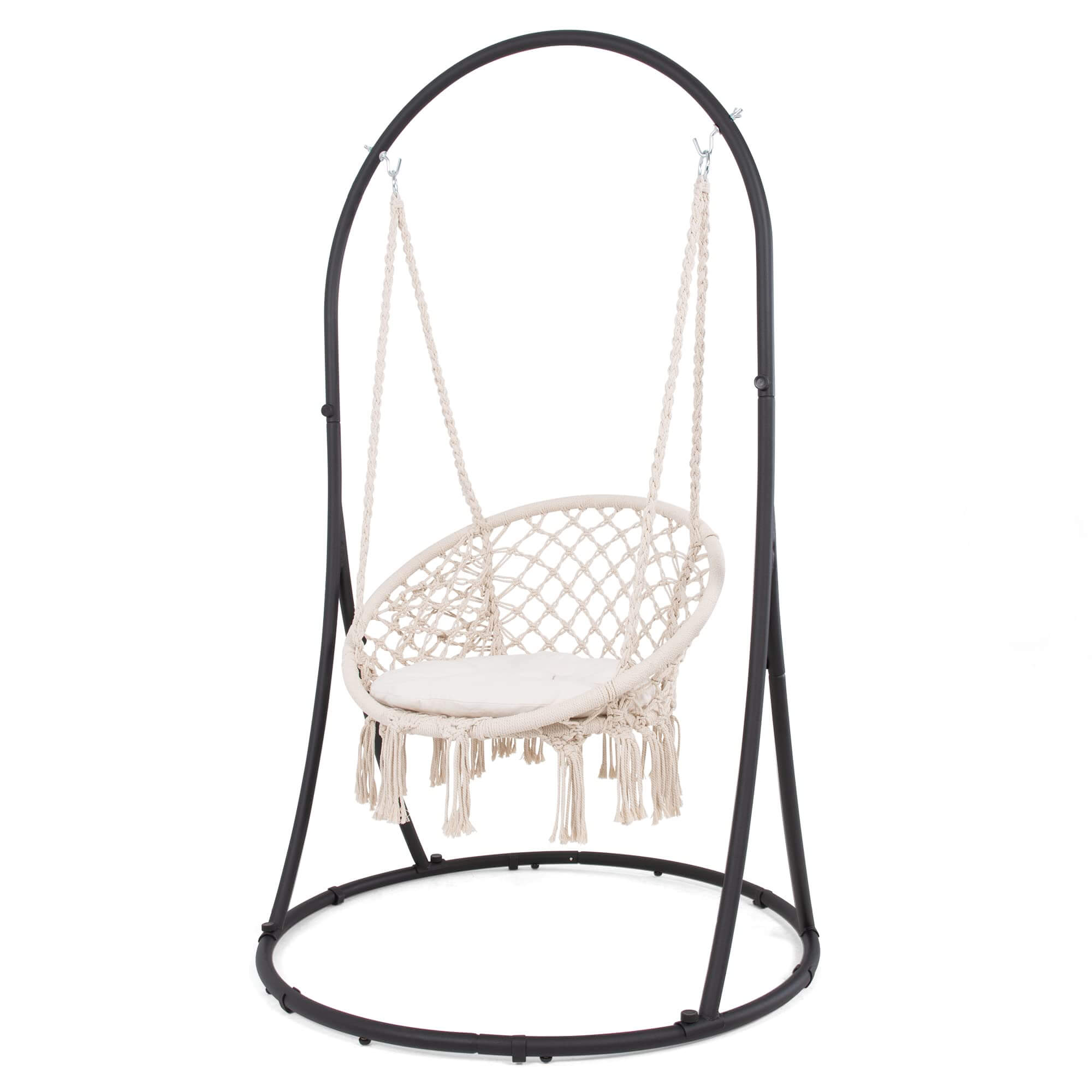 Heavy-Duty-Hammock-Chair-with-Stand#color_beige-2