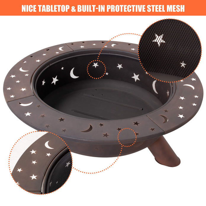 Outdoor-Bonfire-Wood-Burning-Fire-Pit#size_42-inch-star-pattern