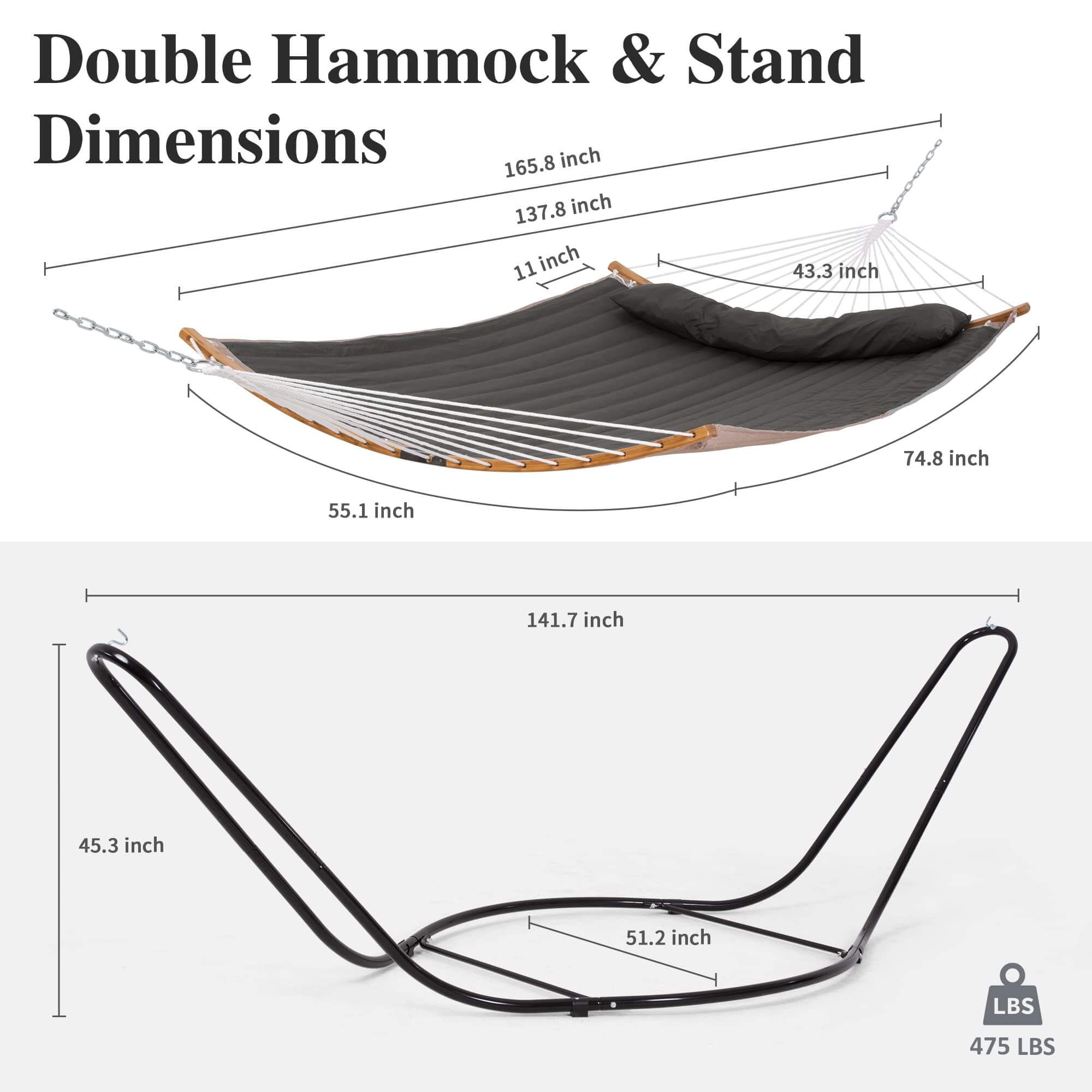 Outdoor-Heavy-Duty-Hammock-with-Stand#color_dark-gray