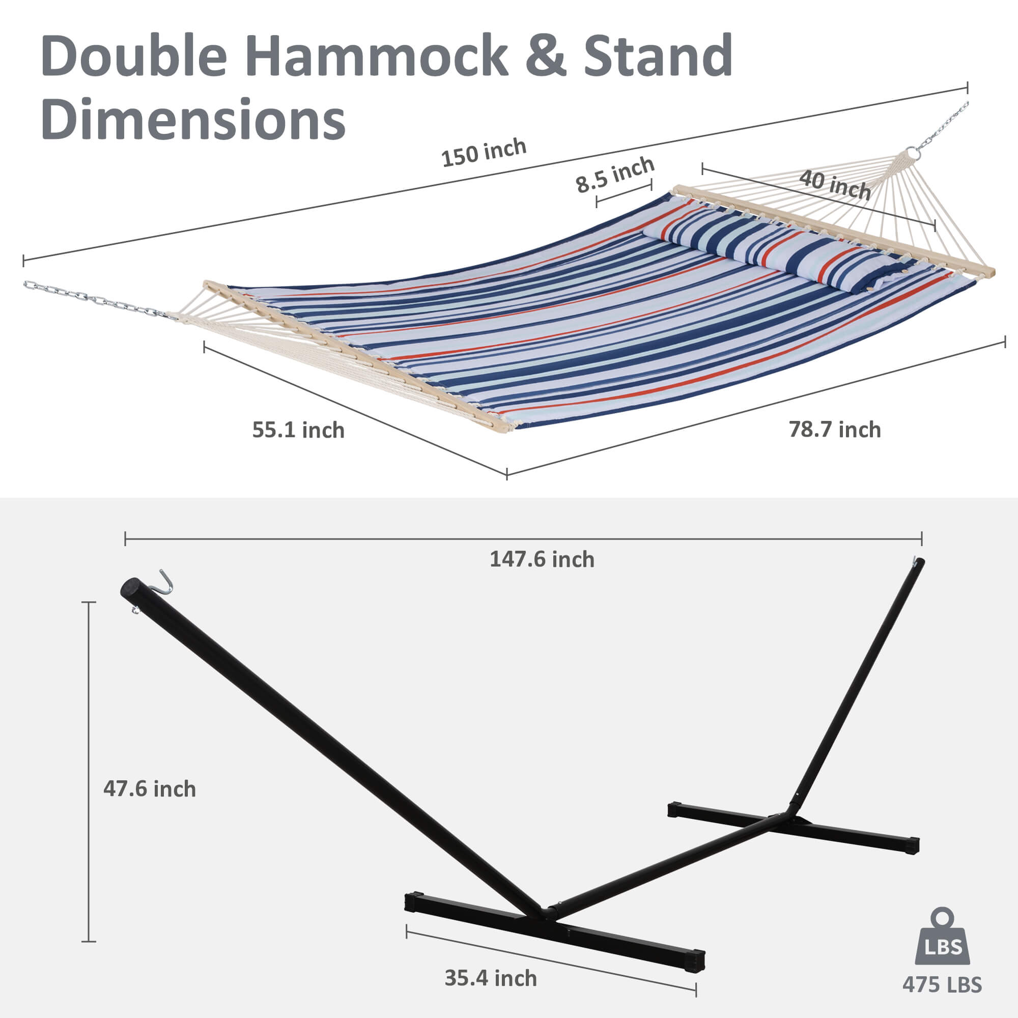 SUNCREAT-Double-Hammock-with-Stand-Green-Blue#color_green-blue