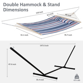 SUNCREAT-Double-Hammock-with-Stand-Green-Blue#color_green-blue