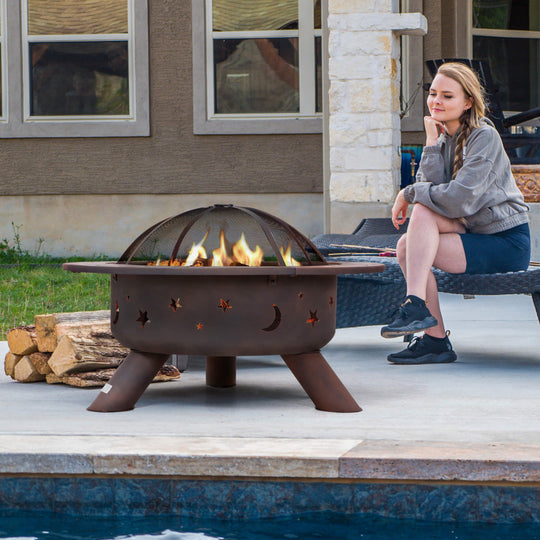 Outdoor-Bonfire-Wood-Burning-Fire-Pit#size_42-inch-star-pattern