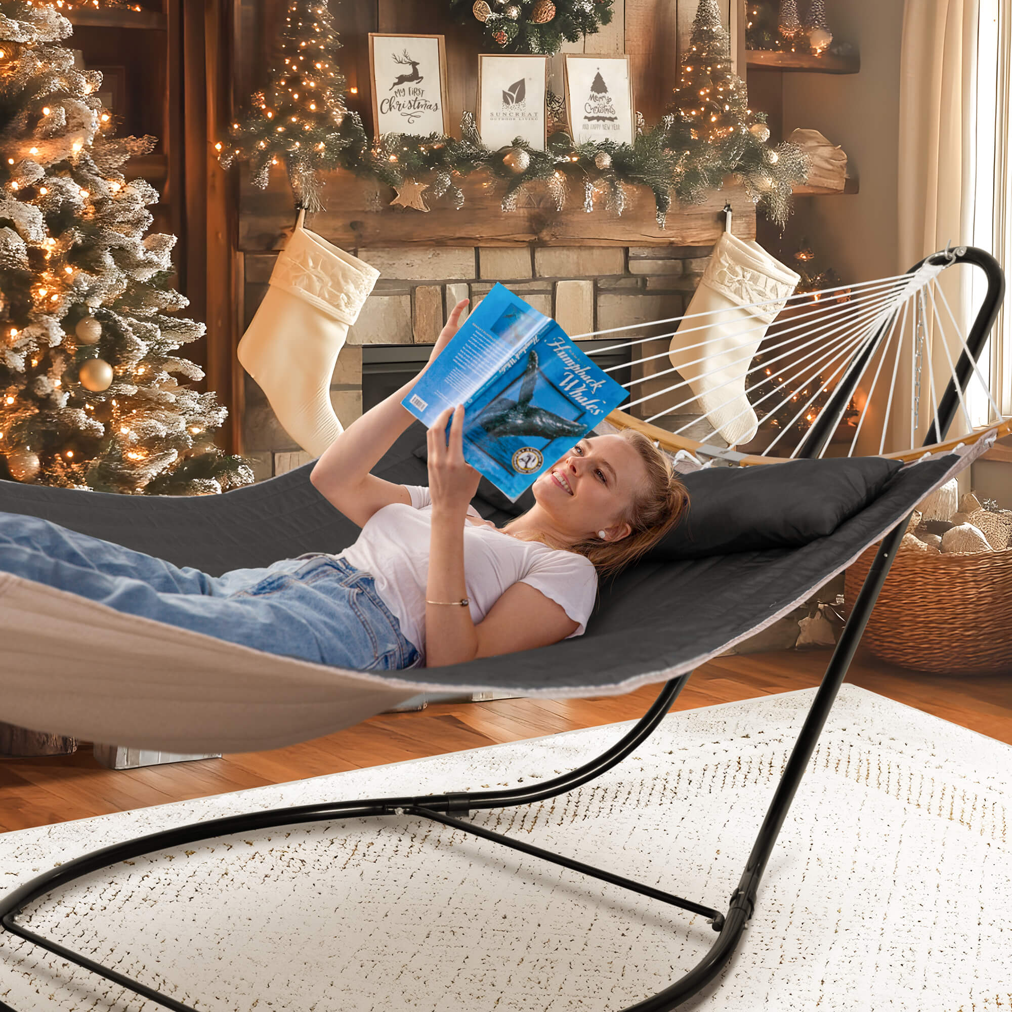 Outdoor-Heavy-Duty-Hammock-with-Stand#color_dark-gray