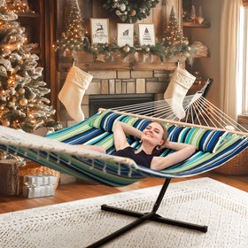 SUNCREAT-Double-Hammock-with-Stand-Blue-Aqua#color_blue-aqua