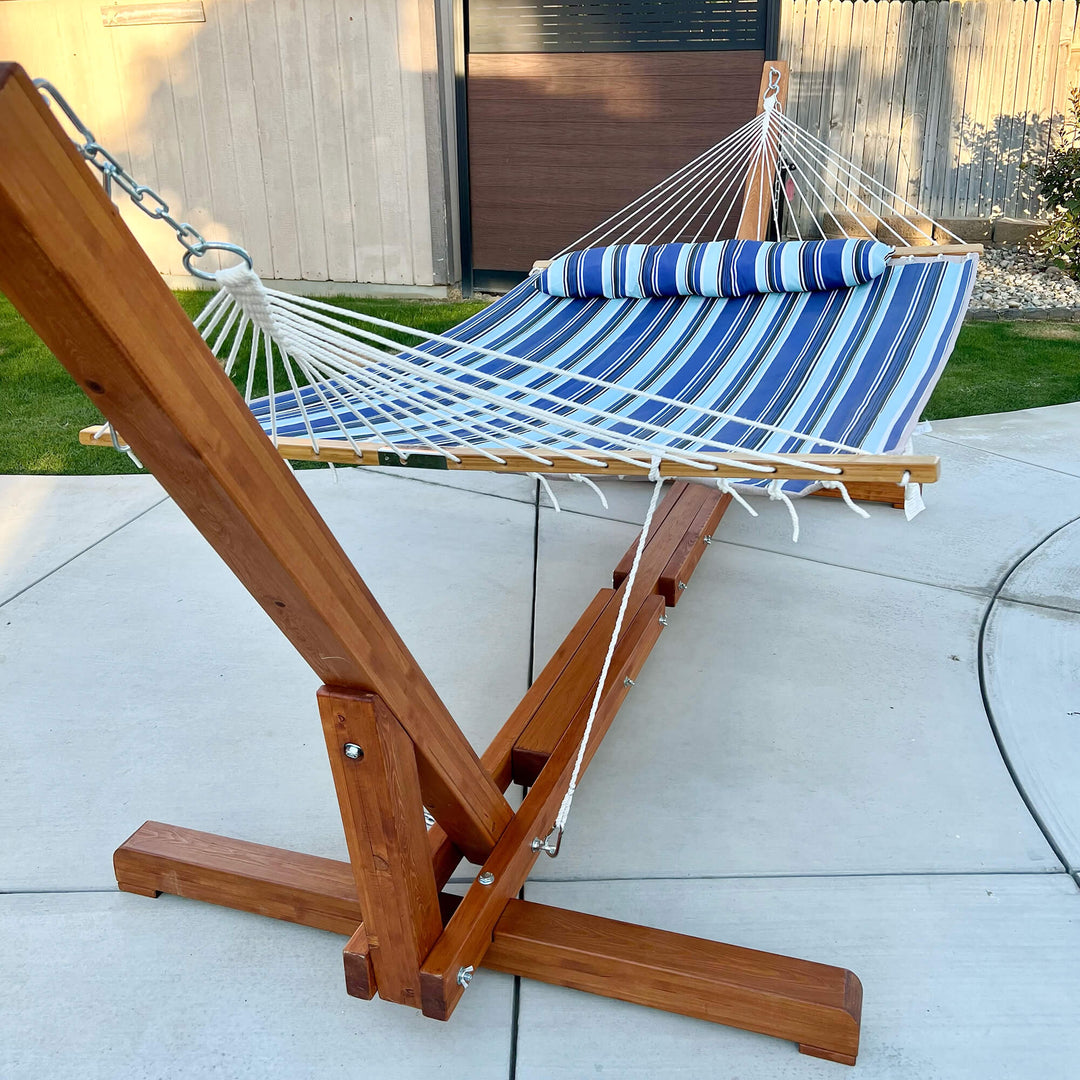 12-14 ft wooden hammock stand#size_12-14-ft