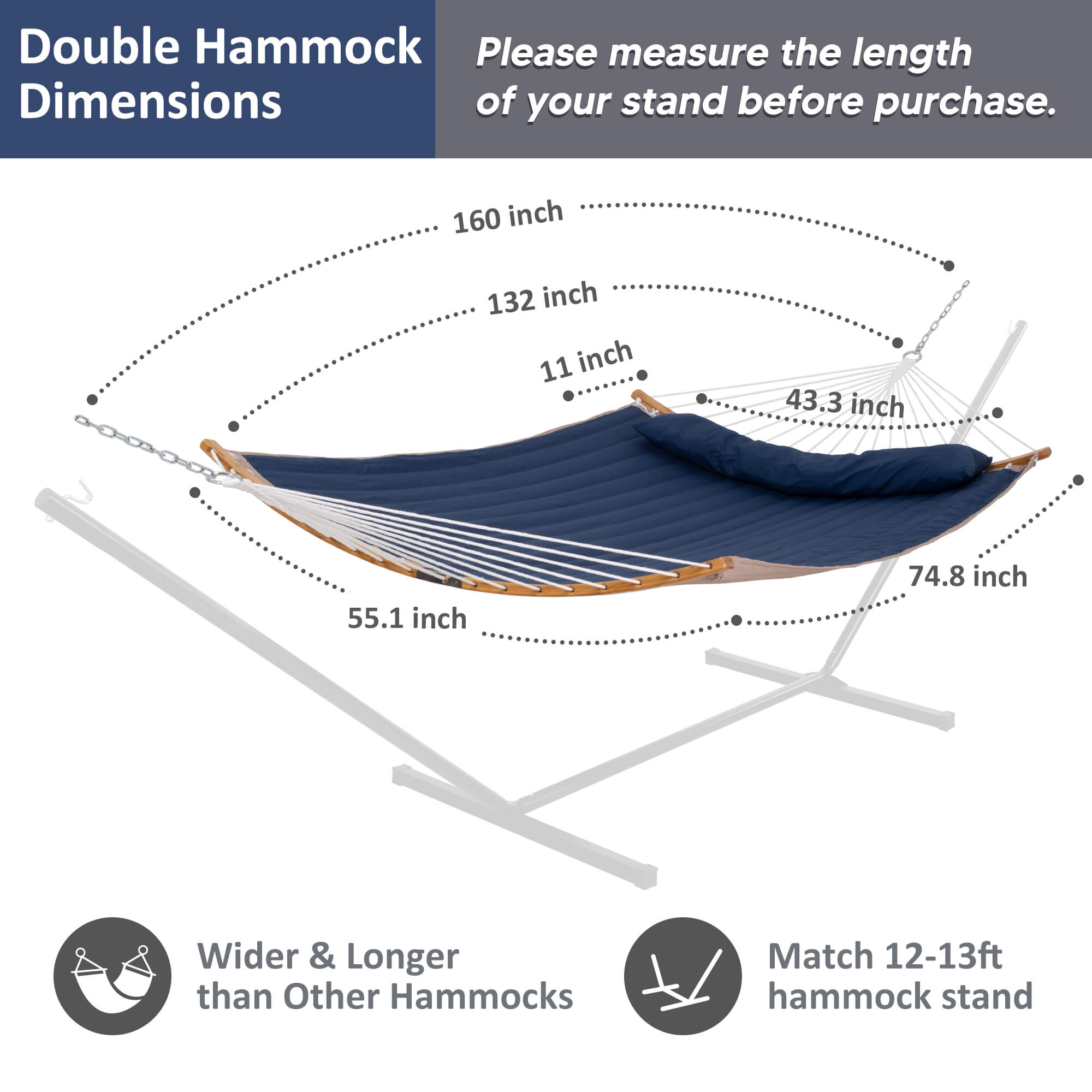 SUNCREAT-Double-Hammock-with-Curved-Bar-Navy-Blue#color_navy-blue