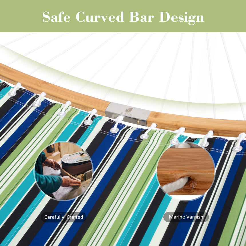 SUNCREAT-Double-Hammock-with-Curved-Bar-Navy-Blue#color_green-blue