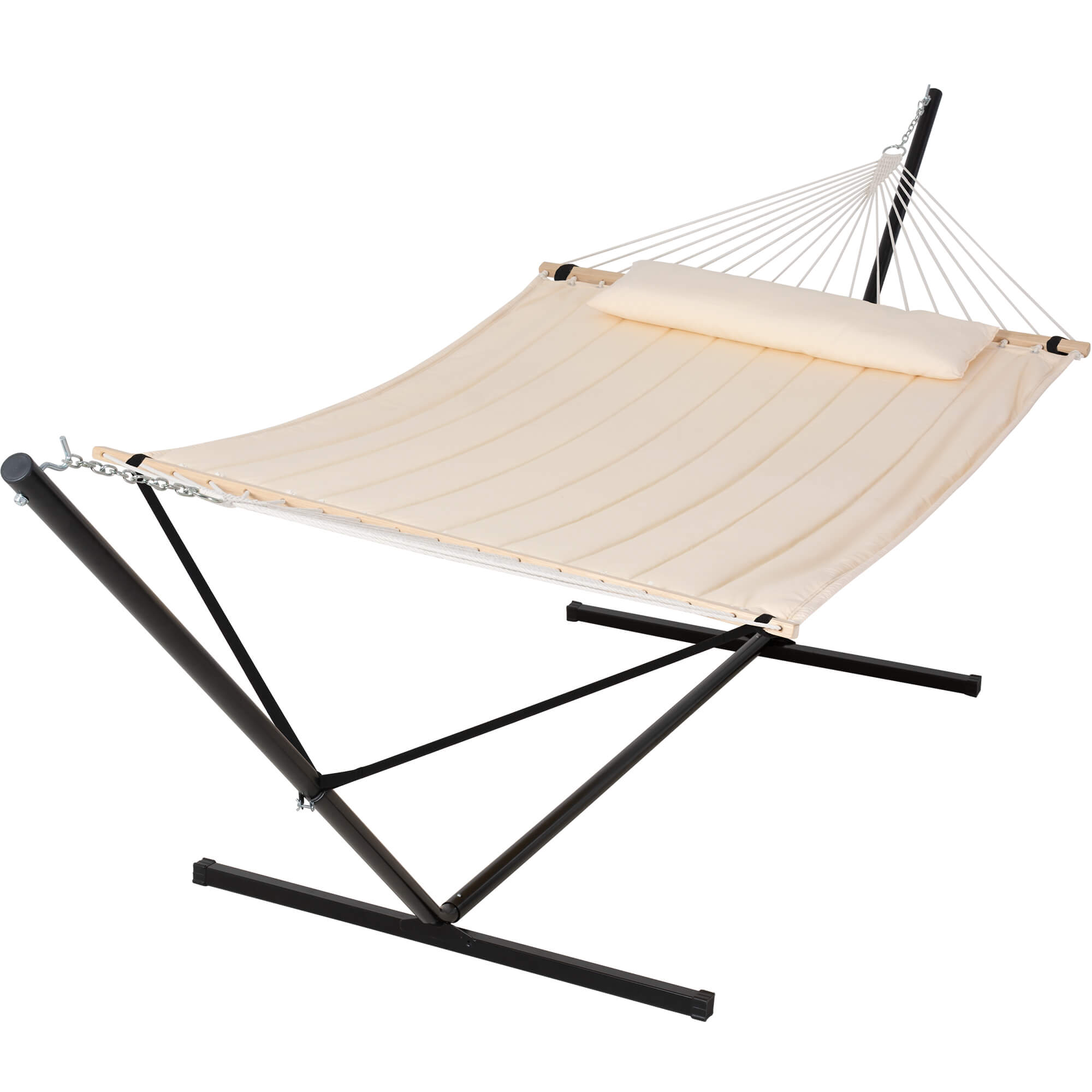 hammock with stand#color_beige