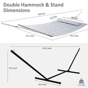 SUNCREAT-Double-Hammock-with-Stand-Gray#color_gray