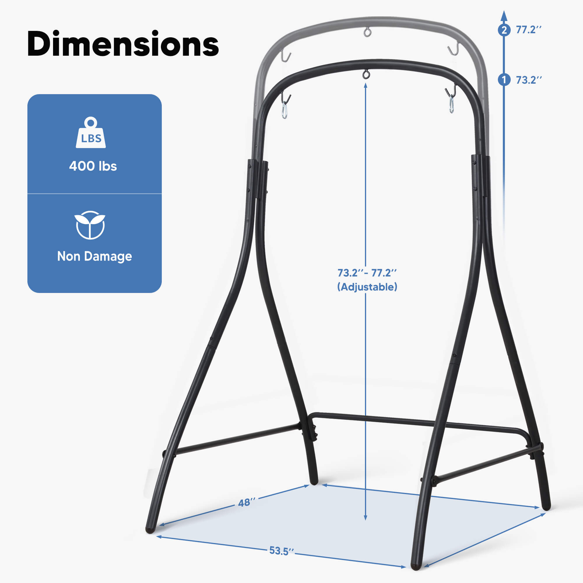 hammock chair stand#color_black