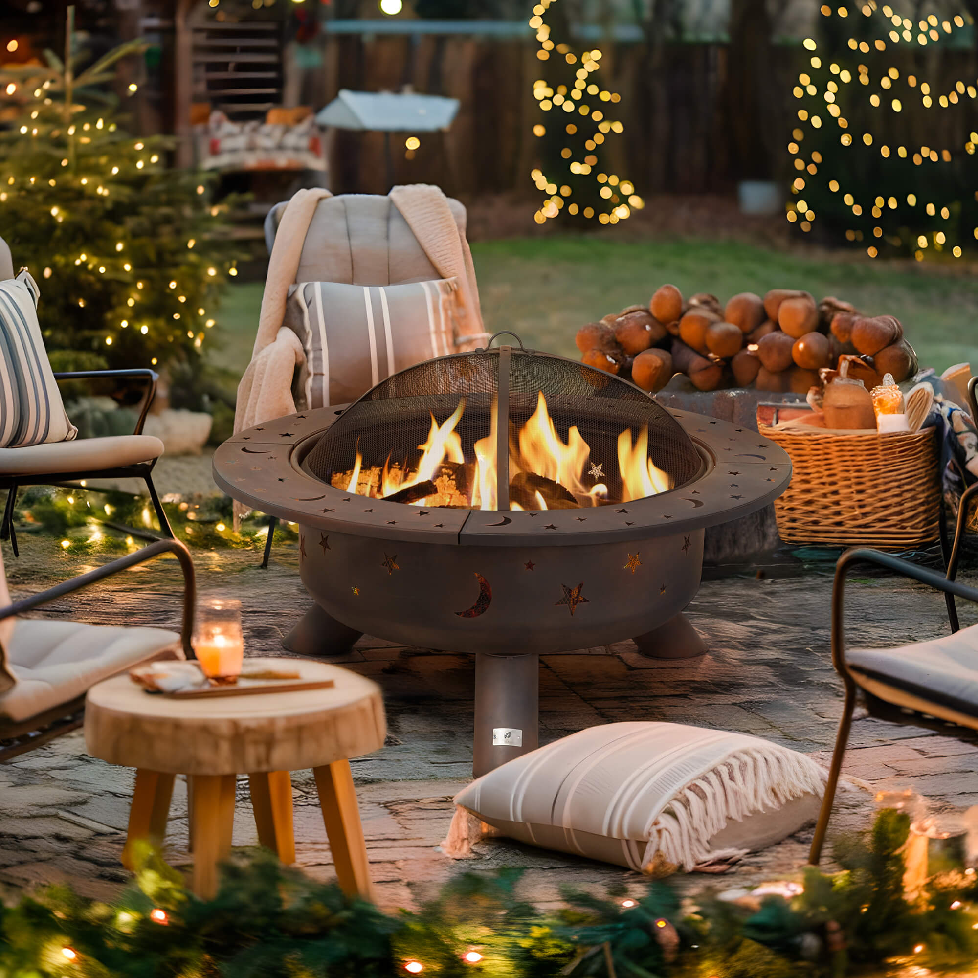 Outdoor-Bonfire-Wood-Burning-Fire-Pit#size_42-inch-star-pattern