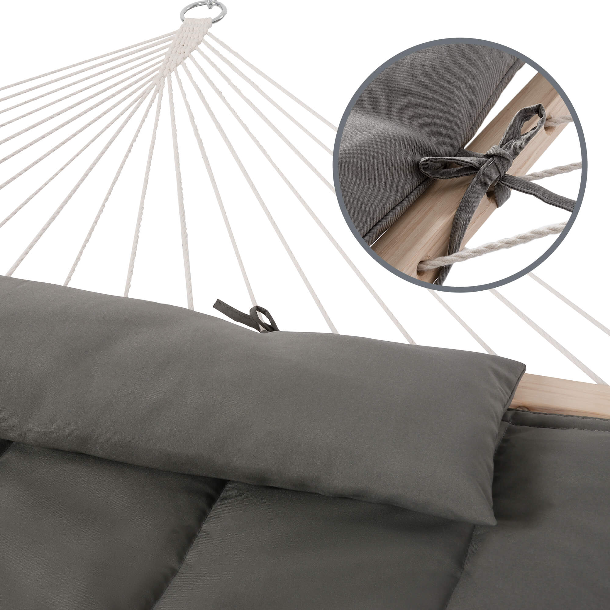 hammock with stand#color_dark-gray