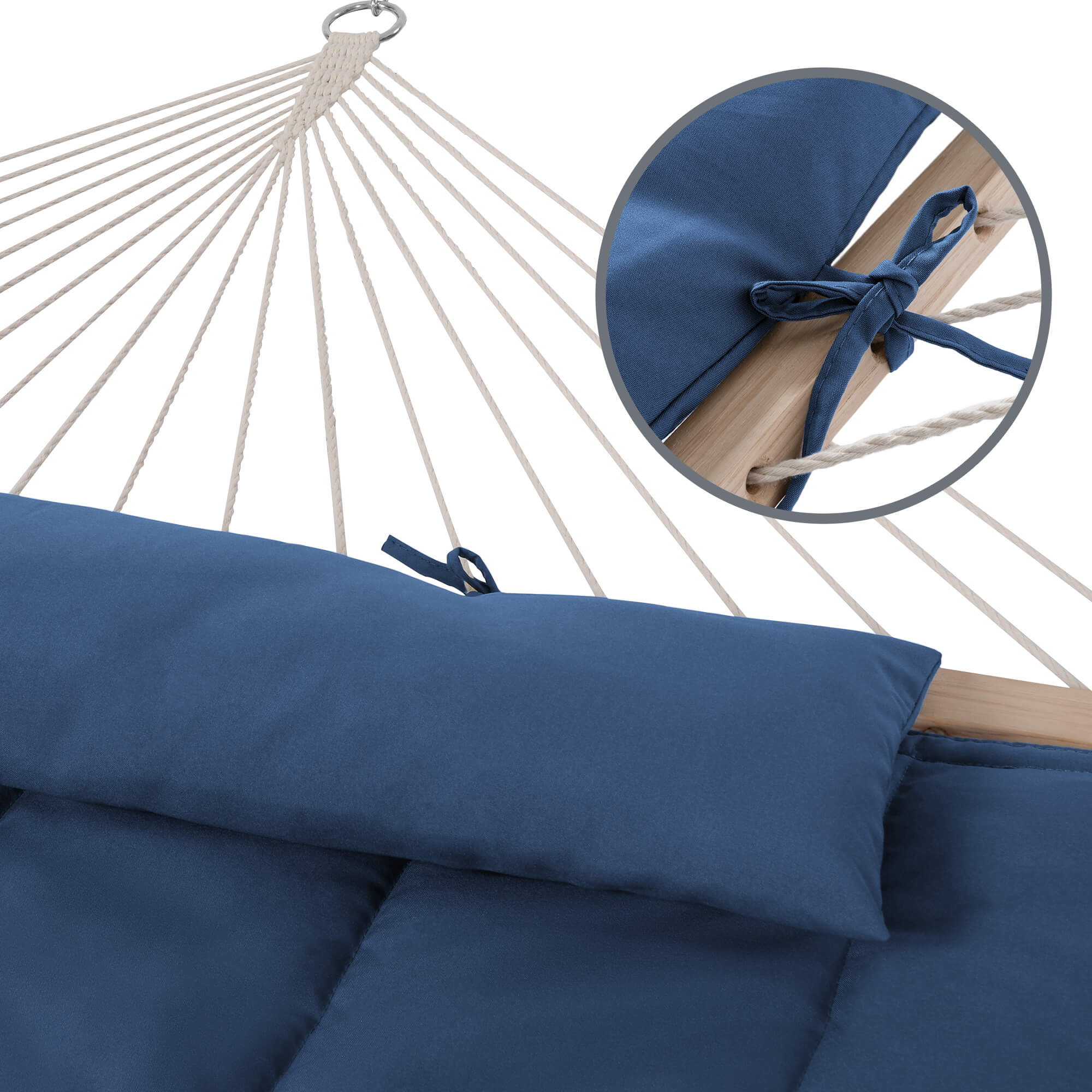 hammock with stand#color_navy