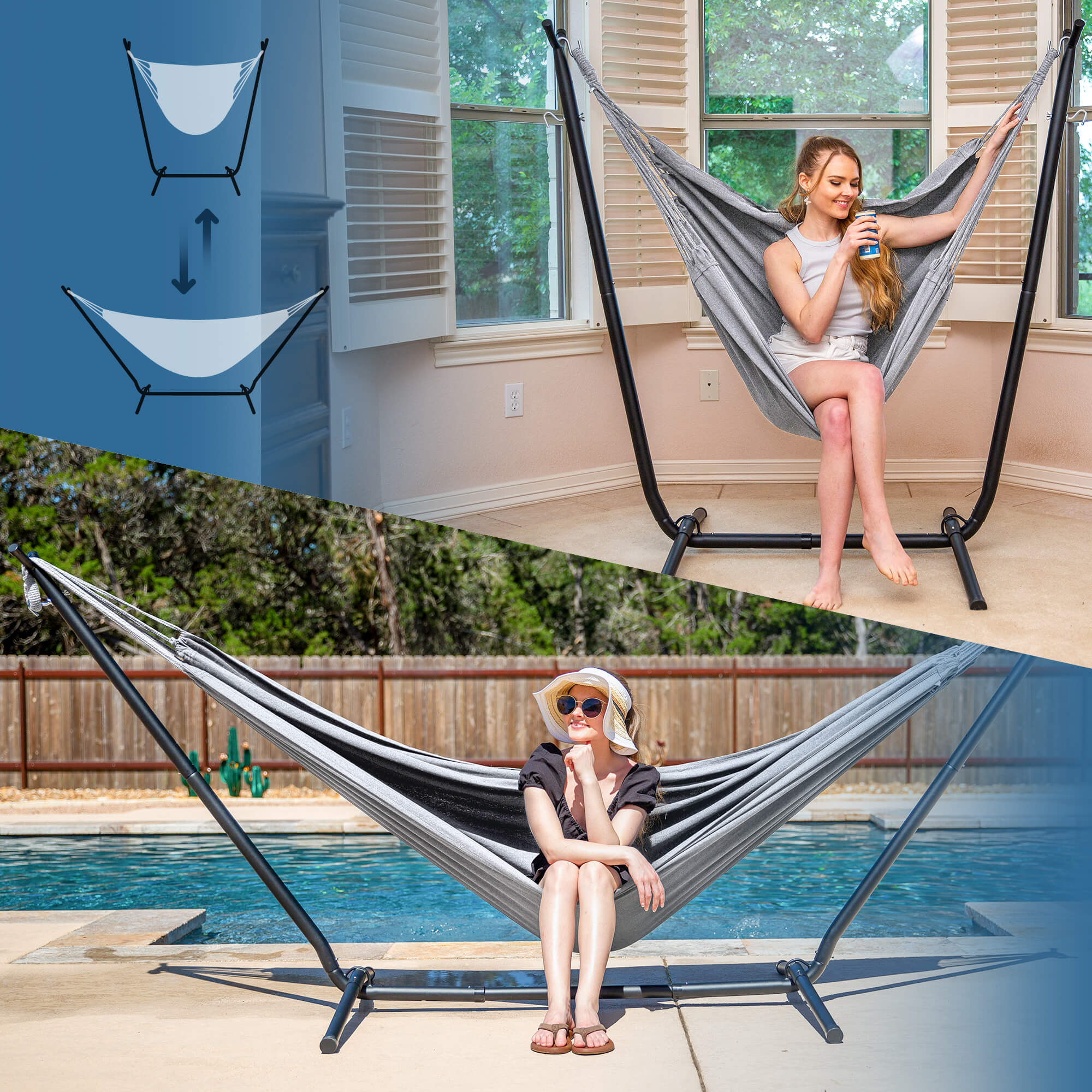 SUNCREAT-2-in-1 Heavy-Duty-2-Person-Hammock-with-Stand#color_light-gray