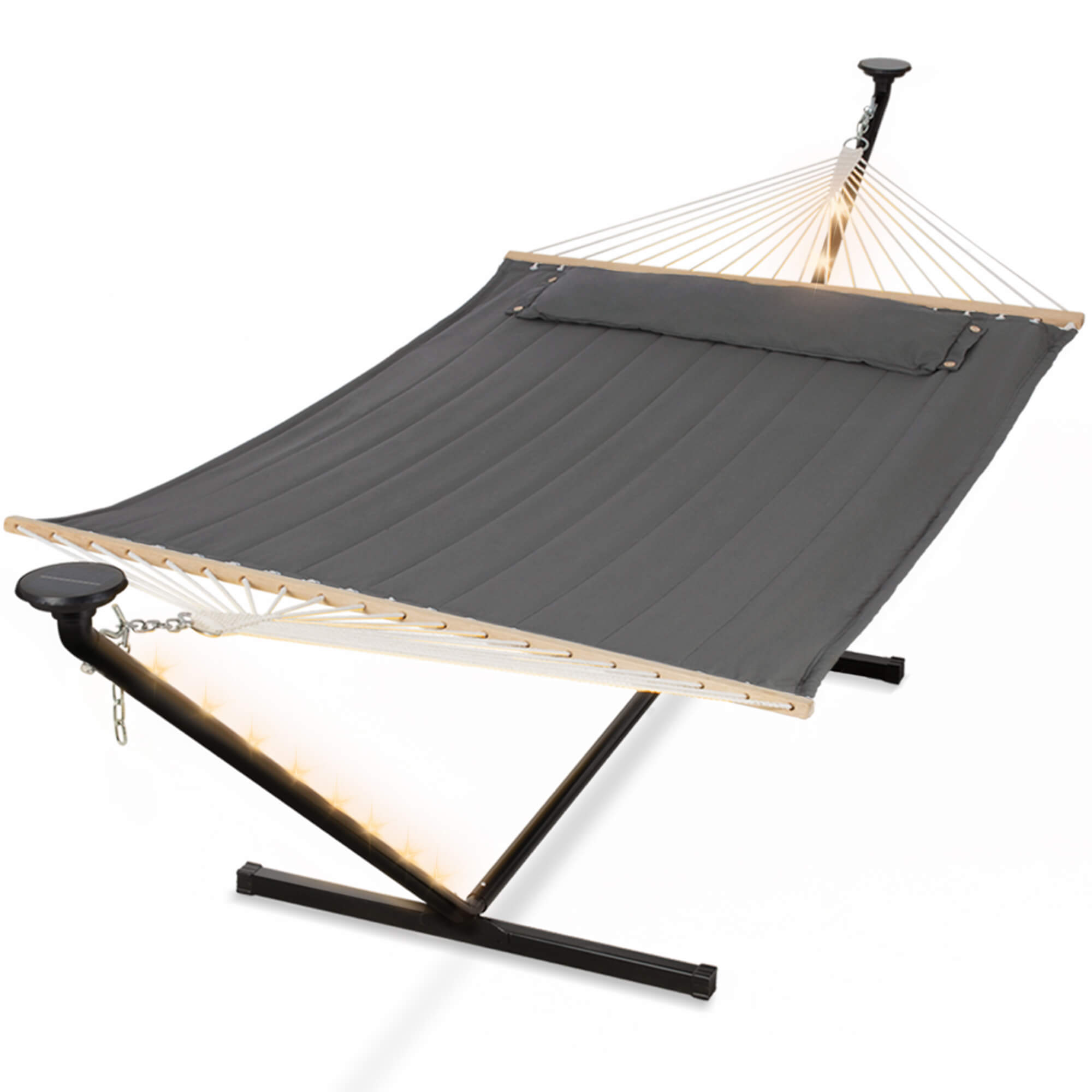 hammock with stand#color_dark-gray