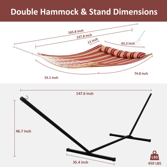 SUNCREAT-Double-Quilted-Hammock-with-Stand-Red-Stripes#color_red-stripes