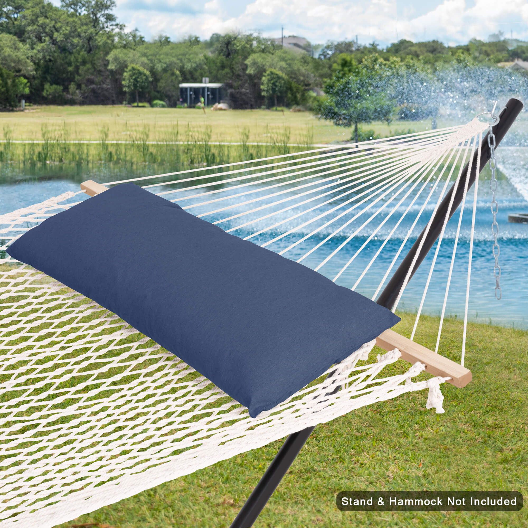 hammock pillow#color_blue