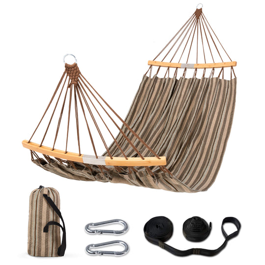 SUNCREAT-Hammock-with-Curved-Bamboo-Spreader-Bar#color_brown