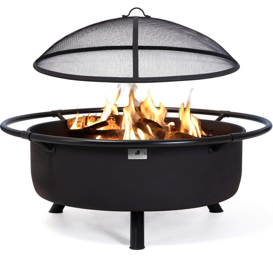 Outdoor-Bonfire-Wood-Burning-Fire-Pit#size_42-inch-black