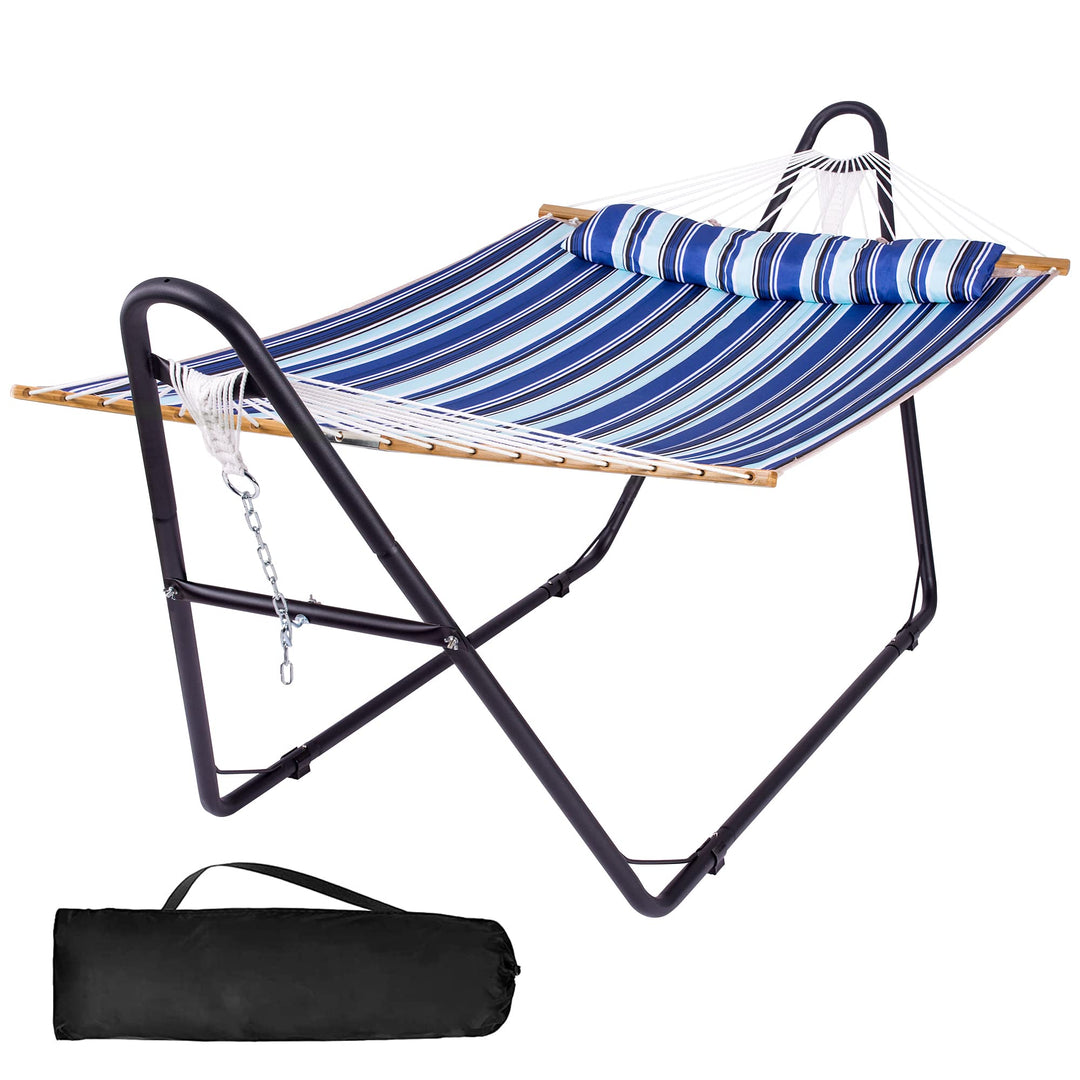 SUNCREAT-Portable-Hammock-with-Bamboo-Spreader-Bar-Blue-Stripe#color_blue-stripes