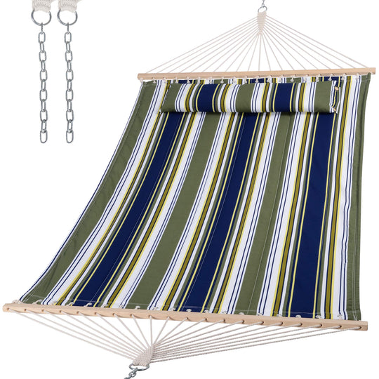 SUNCREAT Quilted Fabric Hammock, Blue Aqua#color_blue-aqua