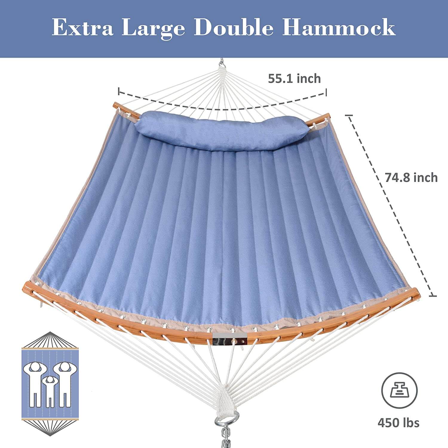 SUNCREAT-Double-Quilted-Hammock-with-Stand-Blue#color_blue