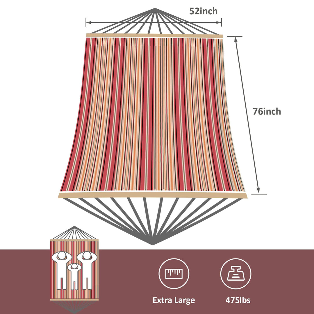 SUNCREAT-2-Layer-Cotton-Rope-Hammock-Red-Stripe#color_red-stripe