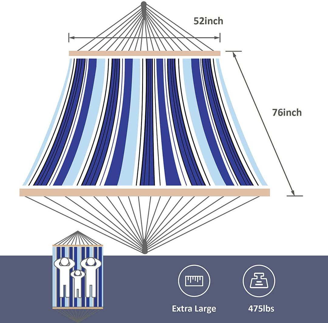 SUNCREAT-Cotton-Rope-Hammock-Blue-Stripe#color_blue-stripe