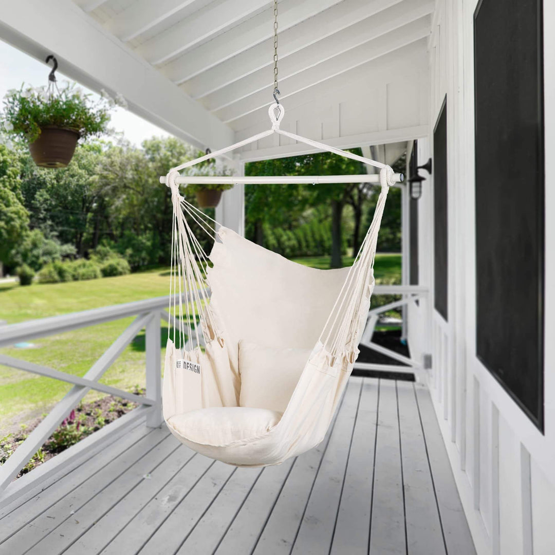 SUNCREAT Hammock Chair White#color_white