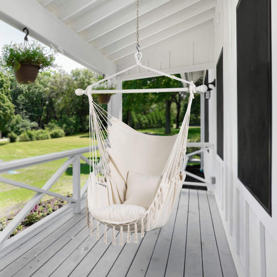 SUNCREAT Hammock Chair White#color_white