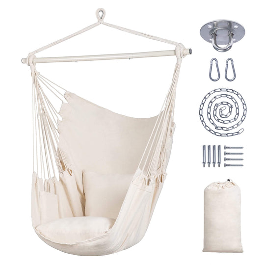 SUNCREAT Hammock Chair White#color_white