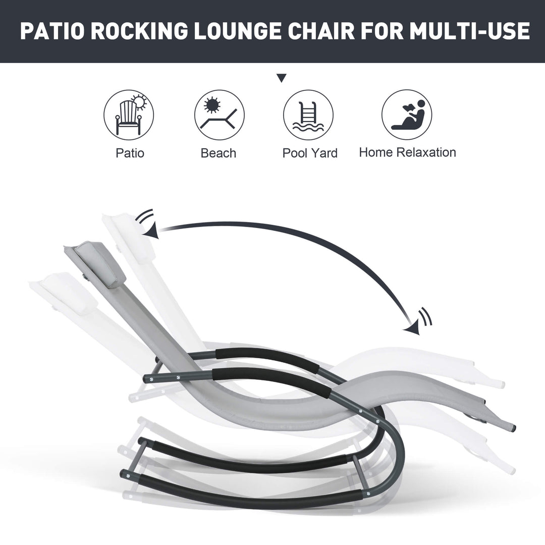 Outdoor Lounge Chair #color_light-gray-2