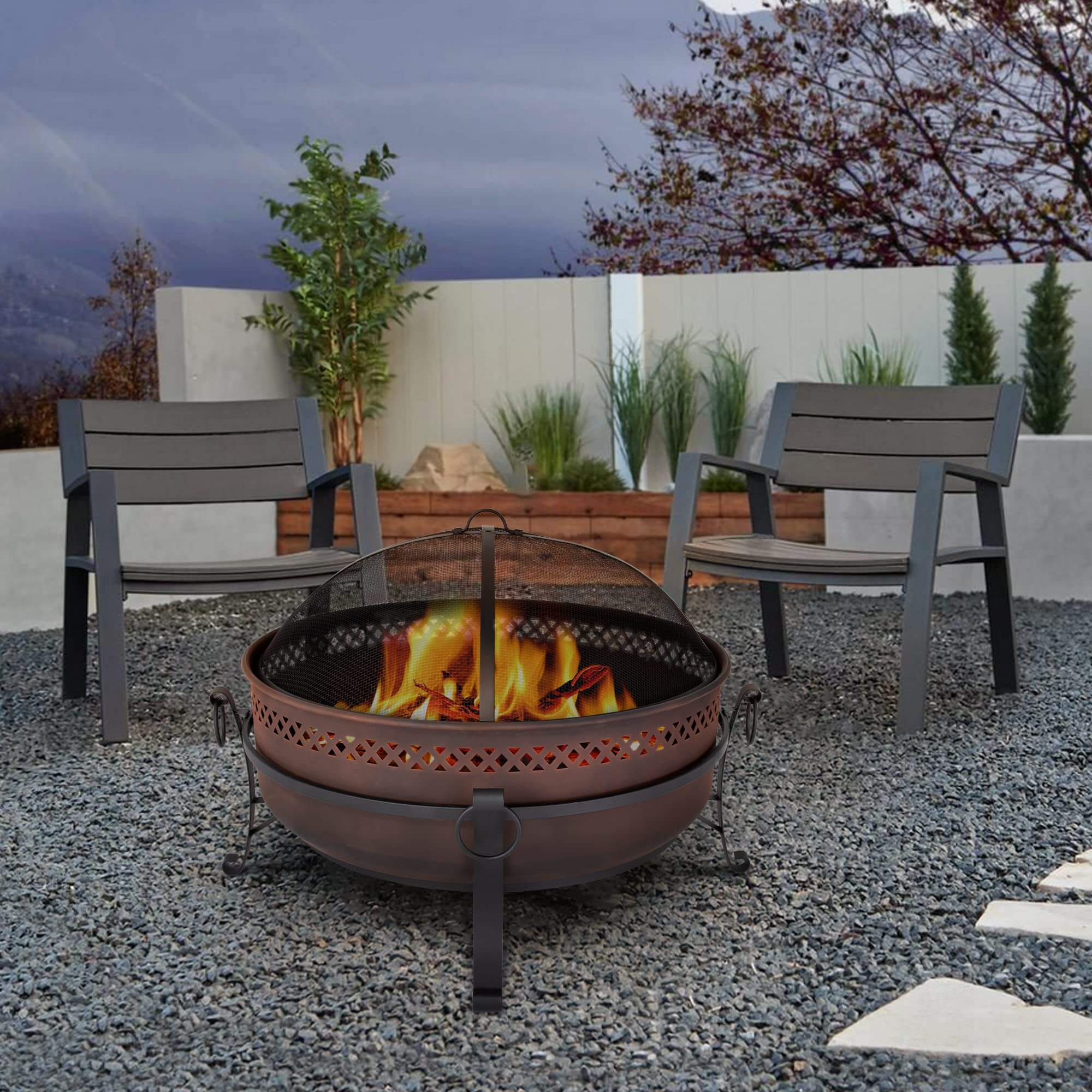 Outdoor-Bonfire-Wood-Burning-Fire-Pit-with-Grill-and-Fireplace-Poker#size_40-inch