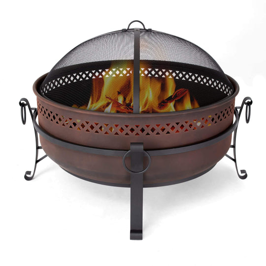 Outdoor-Bonfire-Wood-Burning-Fire-Pit-with-Grill-and-Fireplace-Poker#size_36-inch