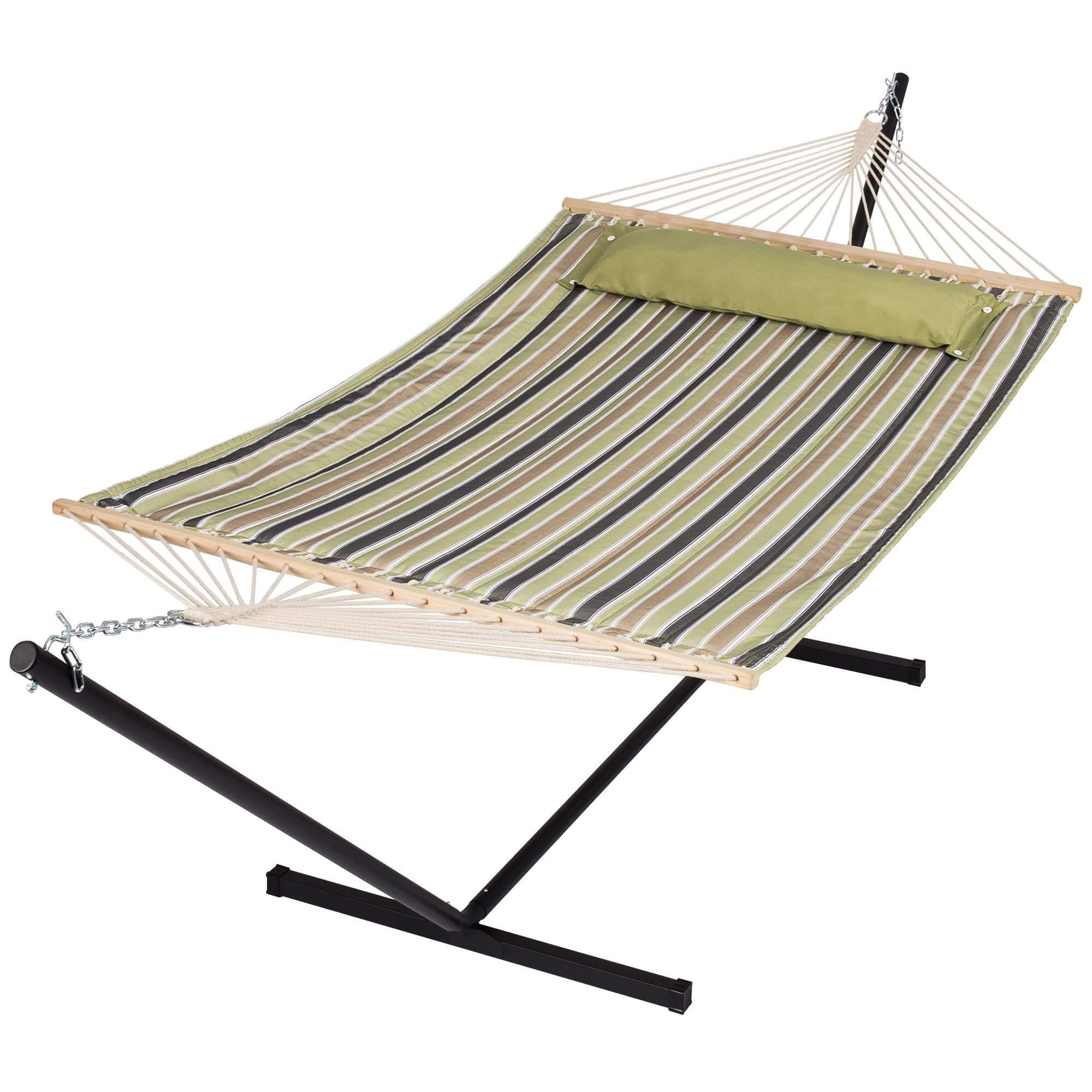 SUNCREAT-Double-Hammock-with-Stand#color_green-brown