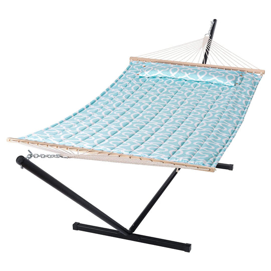 SUNCREAT-Double-Hammock-with-Stand-Green#color_green