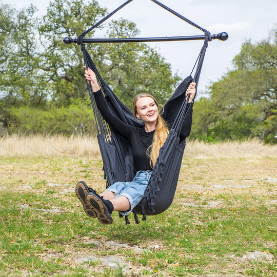 SUNCREAT Hammock Chair Gray#color_gray